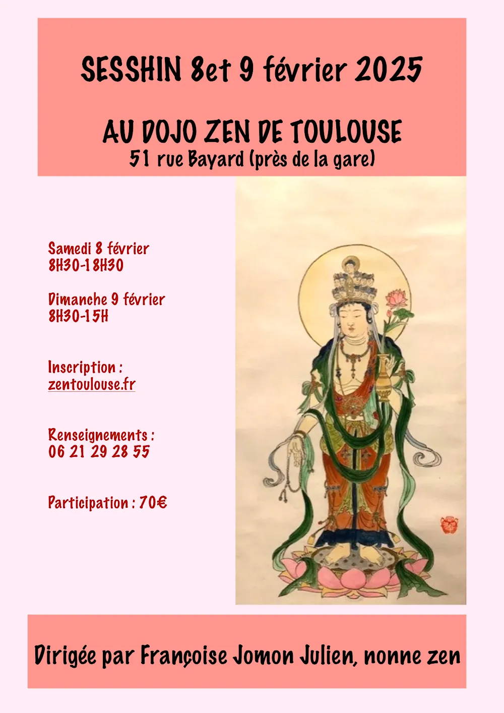 Sesshin de Toulouse