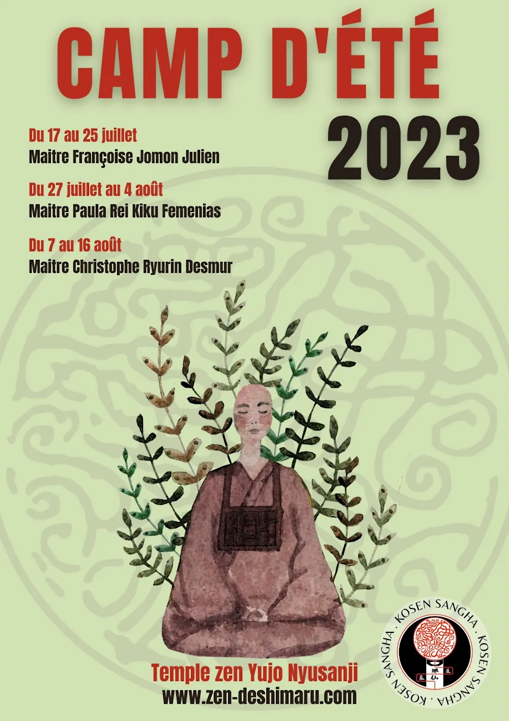 Camp d’été 2023