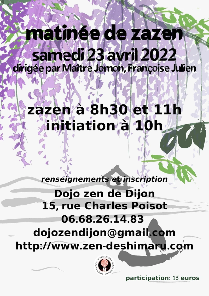 Matinée de zazen