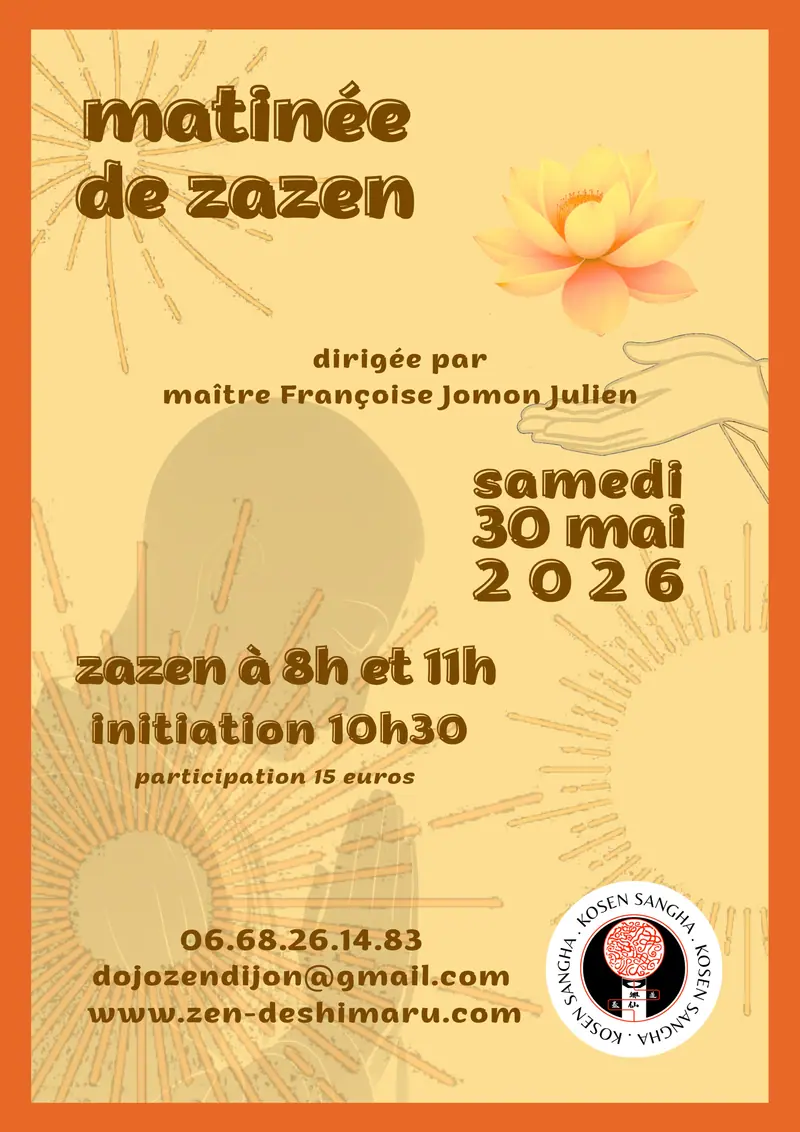 Matinée de zazen