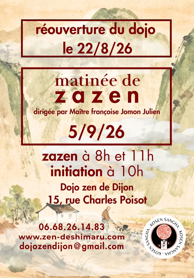 Matinée de zazen