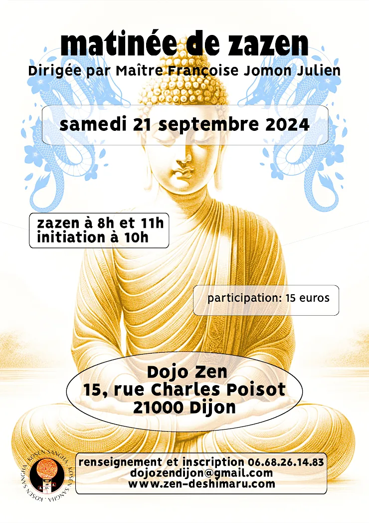 Matinée de zazen